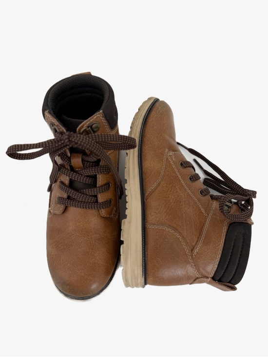 Crown Vintage Other - Crown Vintage James Kids Brown Lace-Up Ankle Boots Size 13